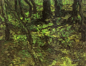  under Oil Painting - Undergrowth with Ivy Vincent van Gogh